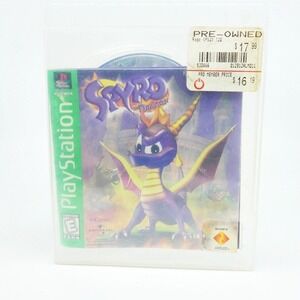 Spyro the Dragon for PS1 (PlayStation 1, 1998) Greatest Hits w/ Manual Tested